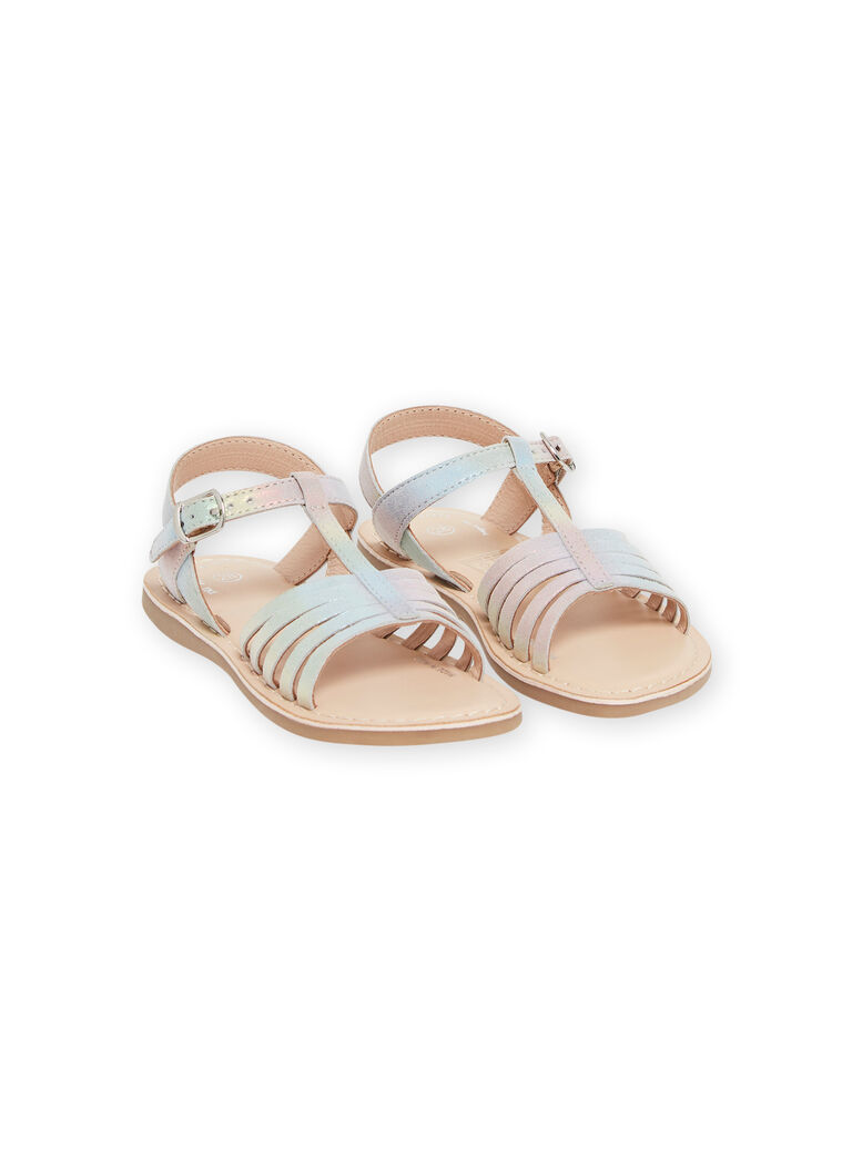 Multicolored spartan sandals child girl NASANDOLI / 22KK354GD0E956