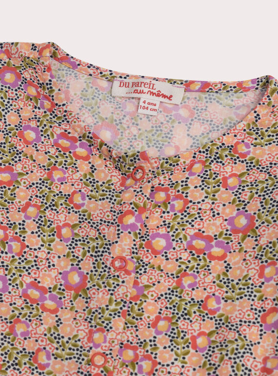 Dark off white SHORT DUNGAREES WALICOMB / 25S901T1SAC003