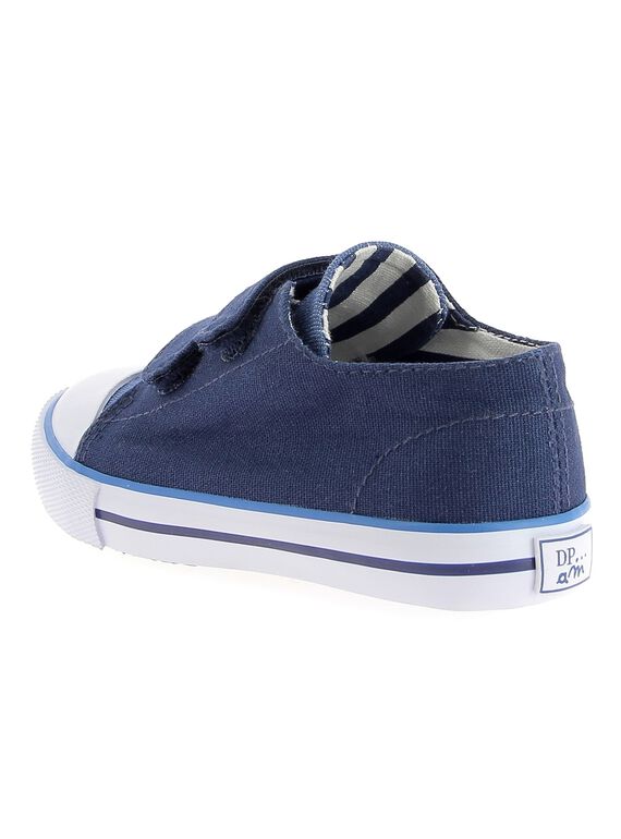 Baby boys' canvas trainers CBGVELRAY / 18SK38O1D16070