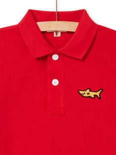 Red POLO SHIRT NOJOPOL3 / 22S90265POL050