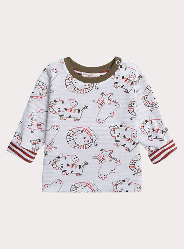 Off white TEE SHIRT LS XUJATEE3 / 25WG10M4TML001