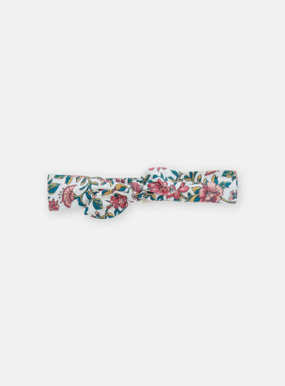 Flower-printed multicolored headband for baby girl TYICRIBAN / 24SI09L1BAN001