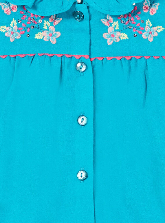 Turquoise DRESS LIVERROB4 / 21SG09Q1ROBC216