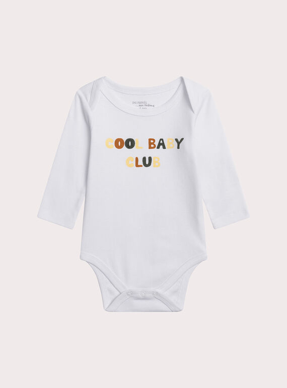 White UNDERWEAR BODY XEGABODCOOL / 25WH1443BDL000