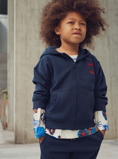 Navy JOGGING TOP XOJOJOH1 / 25W902E4JGH705