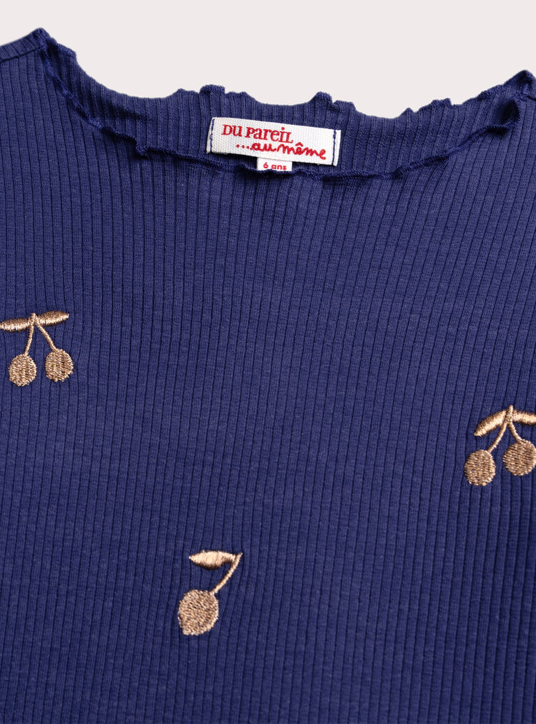 Blue TEE SHIRT LS Blue TEE SHIRT LS XABLUTEE1 / 25W901N3TML703