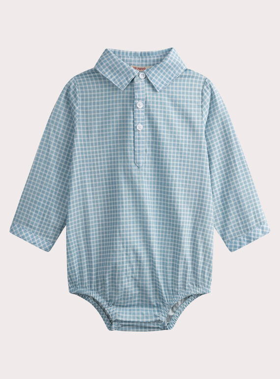 Blue BODYSUIT WUMABOD / 25SG1063BODC227