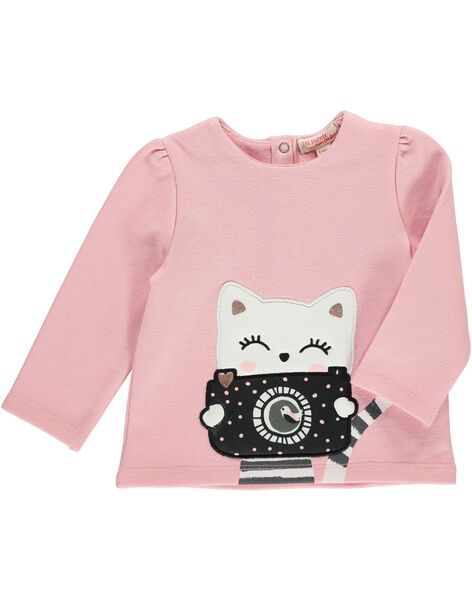 Baby Girls Fleece Sweatshirt For Baby Matiere Principale 100 Coton For Sale On Dpam E Shop Baby Girls Fleece Sweatshirt For Baby Matiere Principale 100 Coton For Sale On Dpam E Shop