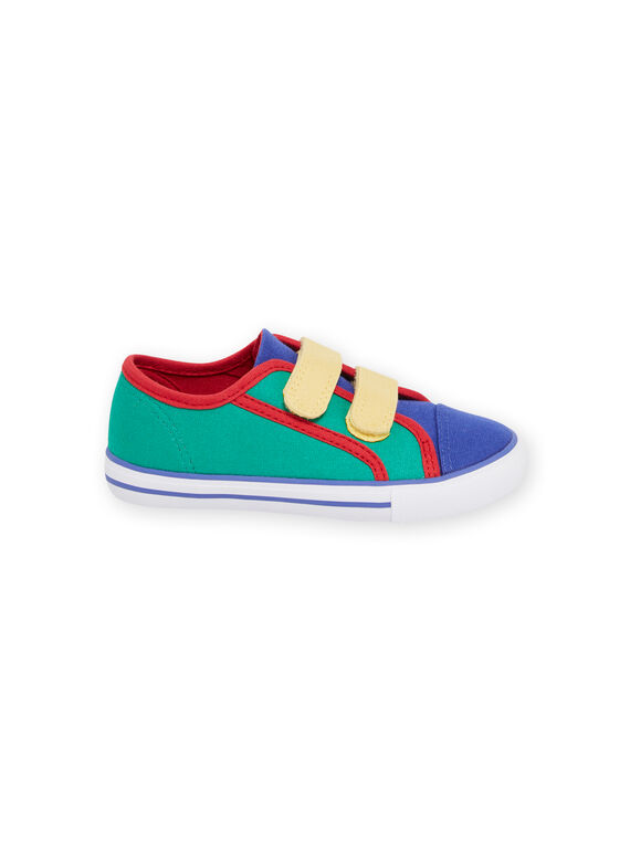 Child boy colorblock sneakers NOTOILGREEN / 22KK3692D16099