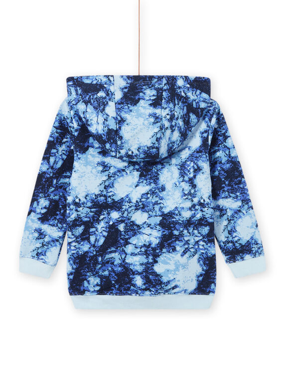 Boy tie and dye hoodie MOPLASWE / 21W902O1SWEC208