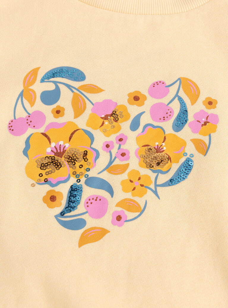 Light yellow SWEAT SHIRT Light yellow SWEAT SHIRT WAPRISWEA / 25S901S1SWEB103