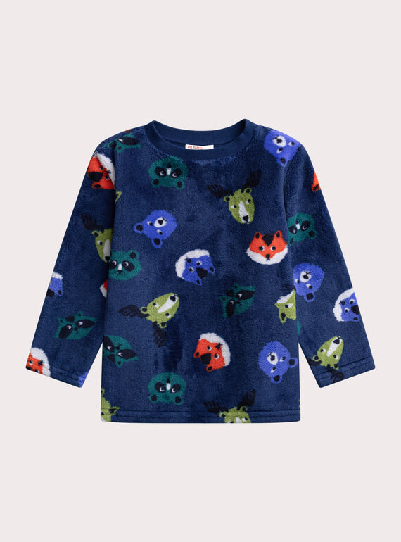 Dark green PYJAMA XEGOPYJBOA / 25WH12B4PYJ622