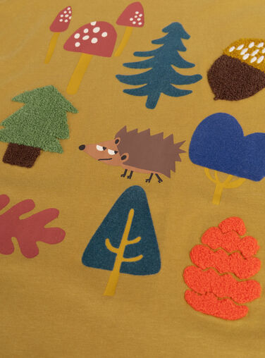 Light green TEE SHIRT LS VOBATEE1 / 24W902Q2TMLG600