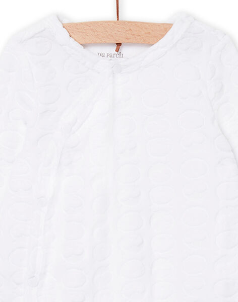 White romper mixed birth NOU1GRE6 / 22SF0543GRE000