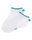Girls' ankle socks CYADOUCHO / 18SI01J1SOQ000