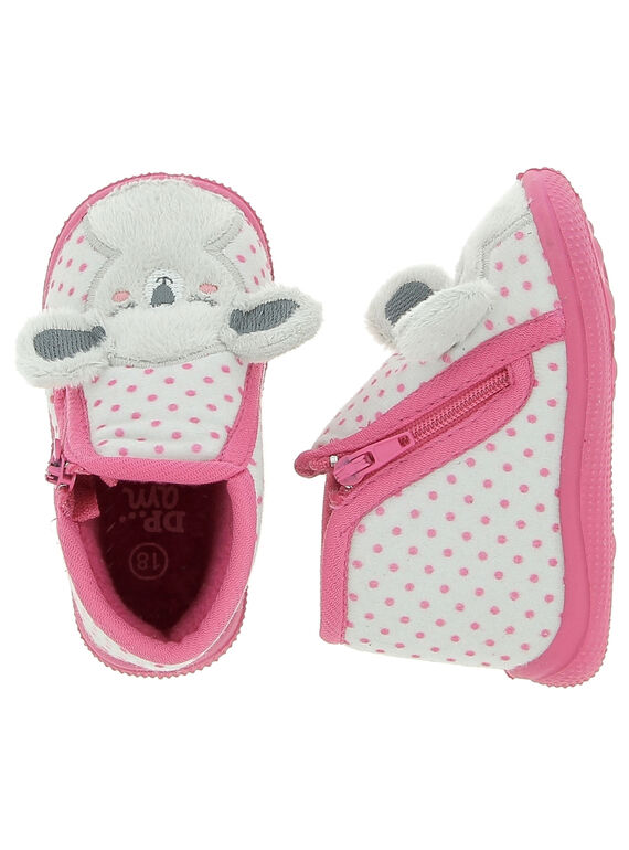 Baby girls' boot slippers DBFBOTKOA / 18WK37W4D0A940