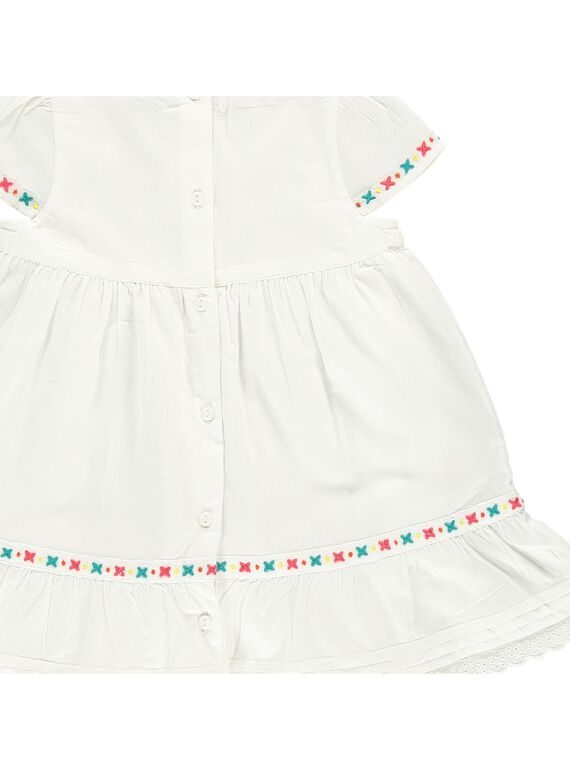 Baby girls' dress CIFRIROB4 / 18SG09H3ROB000