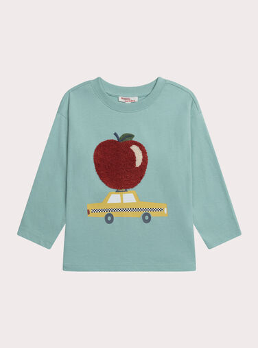 Blue TEE SHIRT LS XOCOTEE1 / 25W902O1TMLC219