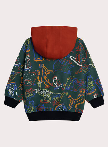 Green SWEAT SHIRT XOJASWE / 25W902M1SWEG614