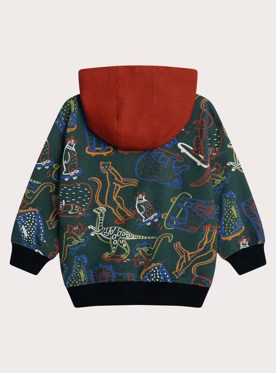 Green SWEAT SHIRT XOJASWE / 25W902M1SWEG614