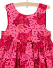 Child girl pink reversible dress NAFLAROB2 / 22S901R2ROB302