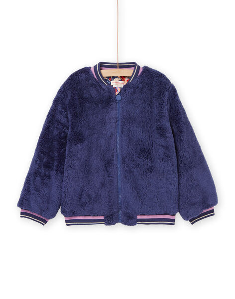 Reversible indigo teddy RAPURCAR / 23S901L1CAR703