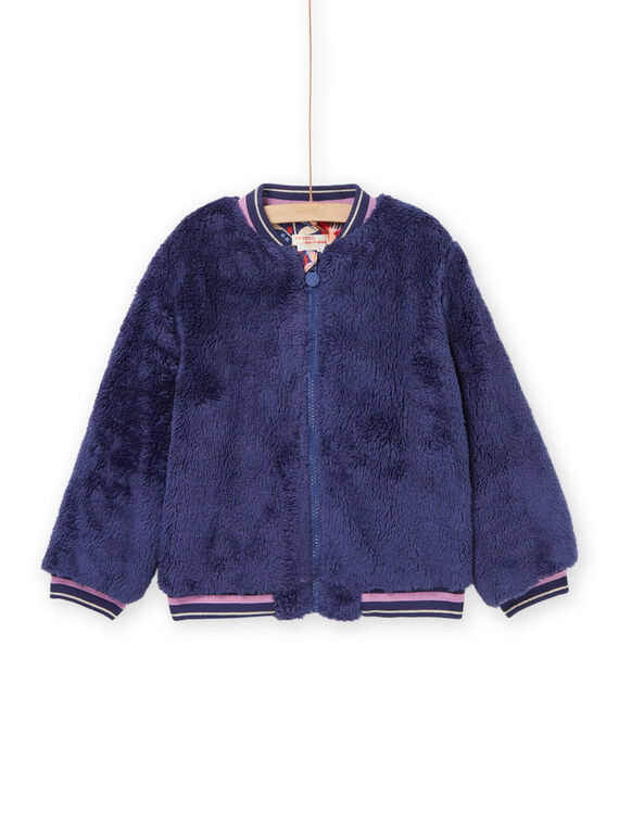 Reversible indigo teddy RAPURCAR / 23S901L1CAR703