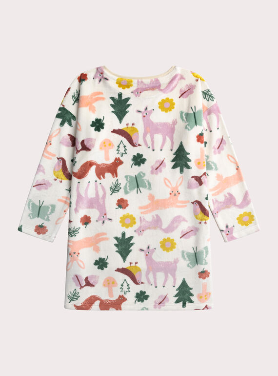 White NIGHT DRESS XEFACHUWOO / 25WH11B1CHNA015