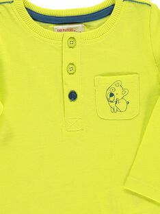 Baby boys' long-sleeved T-shirt CUJOTUN2B / 18SG10R7TML117