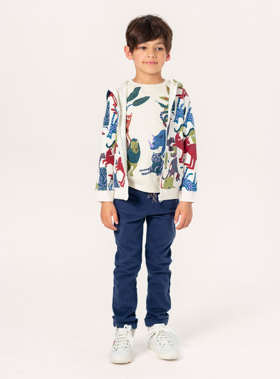 Light beige KIDS CARDIGAN VODAGIL / 24W90221GIL810