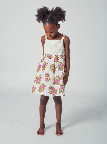 Dark off white DRESS WALIROB3 / 25S901T2ROB003