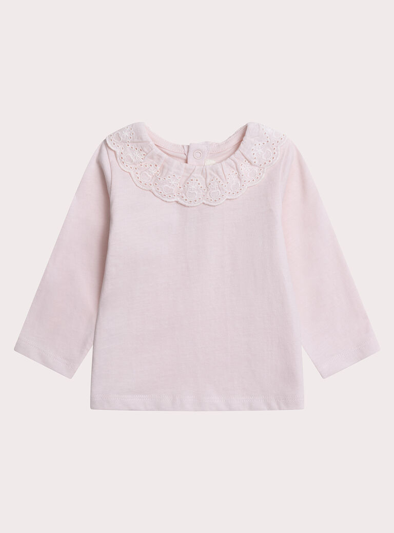 Pink BABY CARDIGAN Pink BABY CARDIGAN XIJABRA1 / 25WG09M2BRAD326