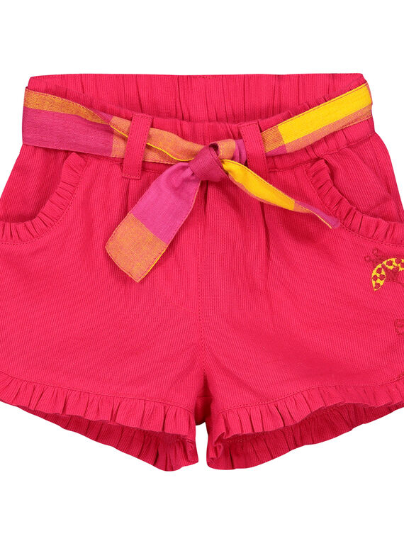 Baby girls' fancy shorts FIYESHO2 / 19SG09M2SHO304