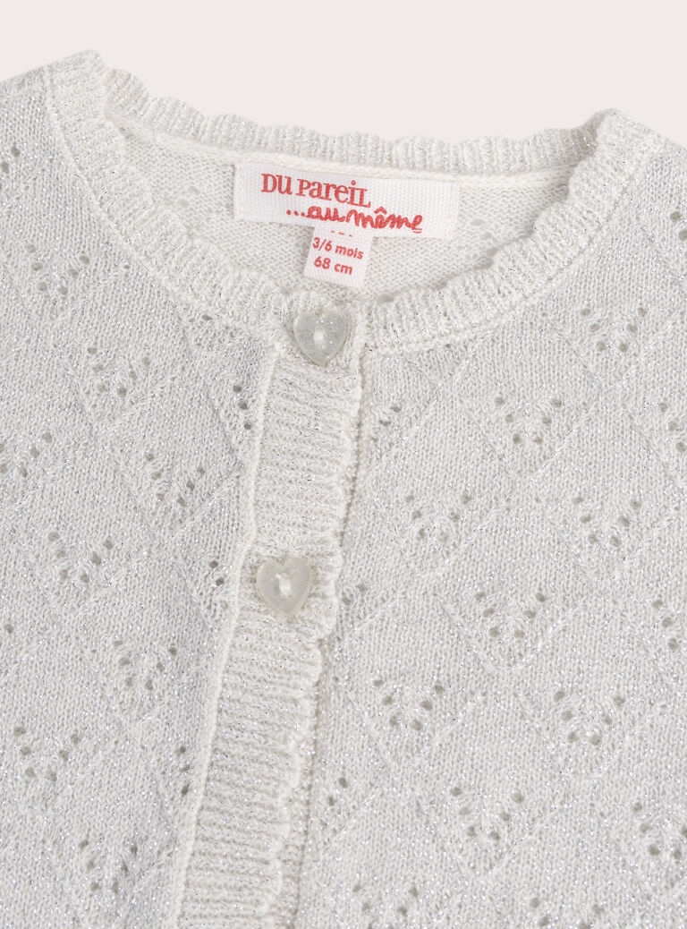 Off white CARDIGAN WIMACAR2 / 25SG0961CAR001