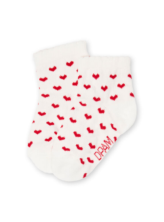 Girl's layette socks LYIJOSOQ3 / 21SI0932SOQ001