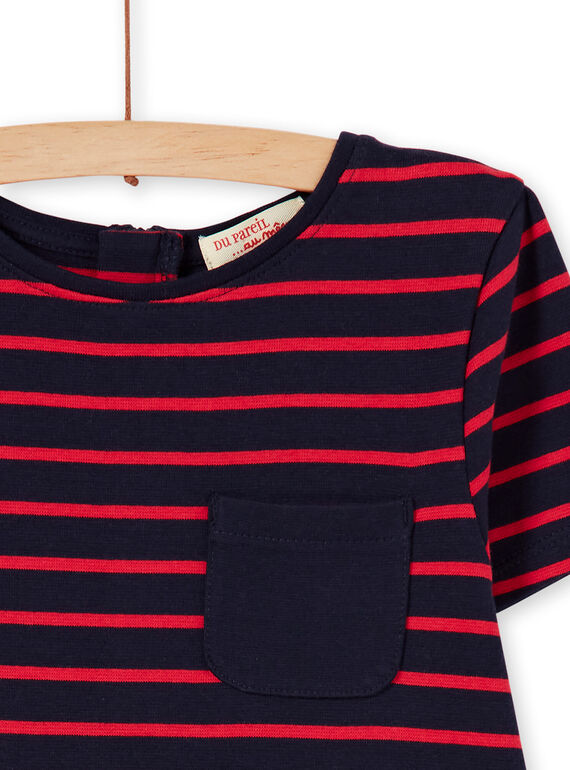 Skating dress with short sleeves in milano LAJOROB1 / 21S90131D2FC205