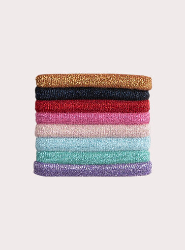  Set of multicolored elastics for girls  VYAJOELA1 / 24WI01LAELA952