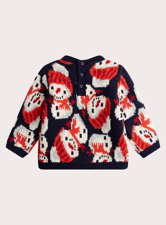 Navy PULLOVER VUWAPUL / 24WG10T1PUL070