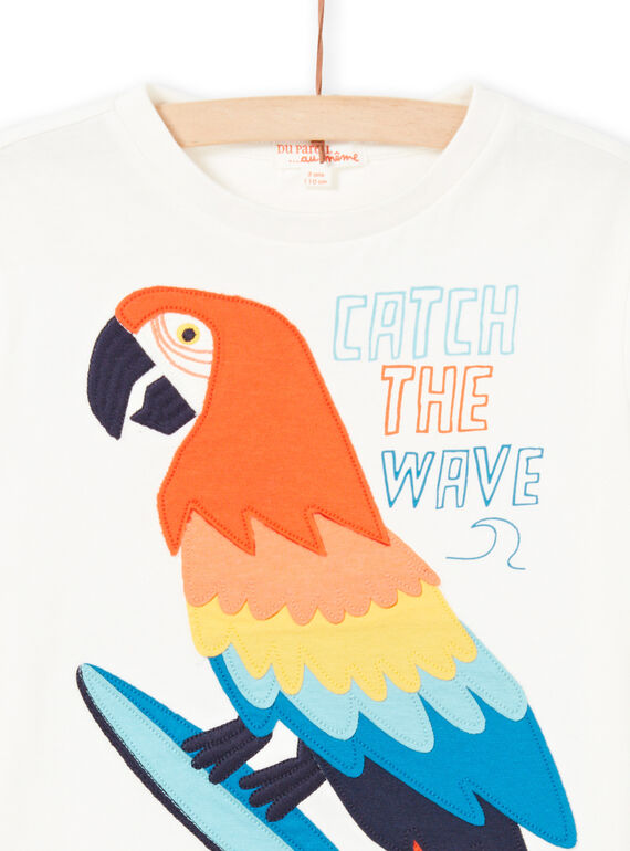 Off white T-SHIRT LOBONTI5 / 21S902W3TMC001