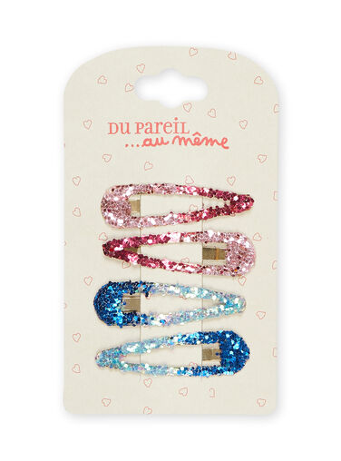 4 barrettes to pailettes 4 barrettes to pailettes PYAJOCLIP4 / 22WI01H7BRTD305