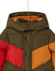 Hooded down jacket with fleece lining POGRODOU2 / 22W902G1D3E609