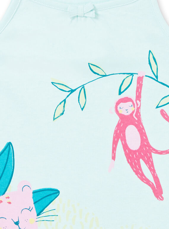 Ice blue NIGHT DRESS LEFACHURAG / 21SH11C2CHN219