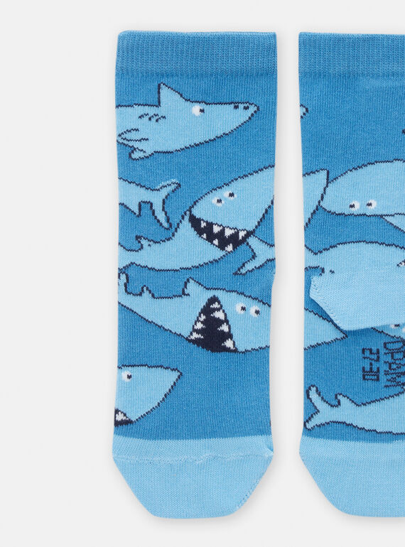 Sky blue SOCKS TYOJOCHO8 / 24SI0283SOQ216