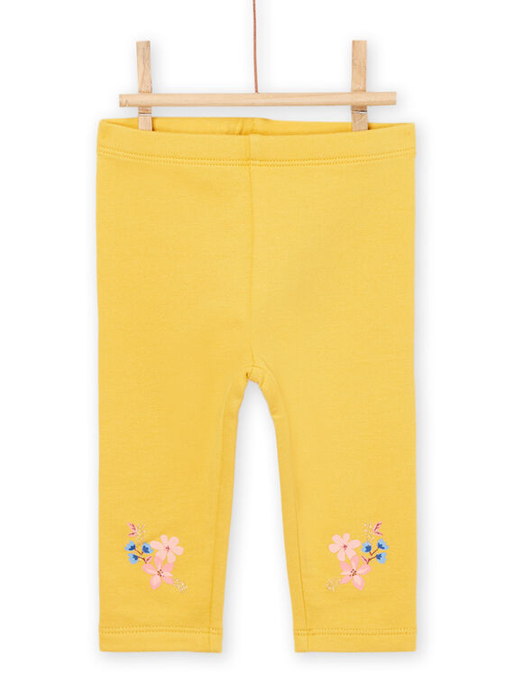 Long sleeve dress with print and plain leggings PICIENS / 22WG09M1ENS001