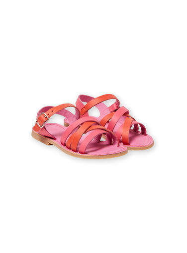 Baby girl pink sandals LFSANDCLARA / 21KK3552D0E304