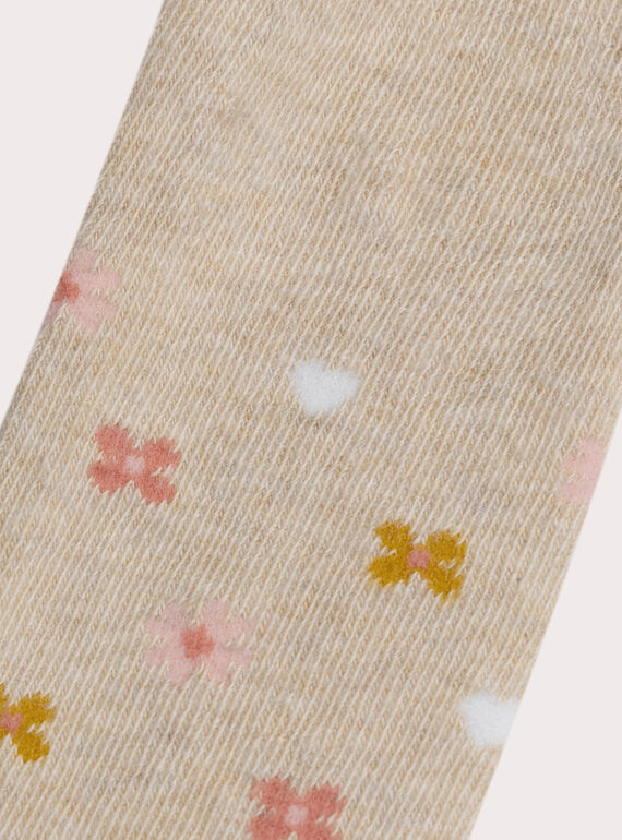 Heather beige TIGHTS XYIJOCOL1 / 25WI09D2COLA012