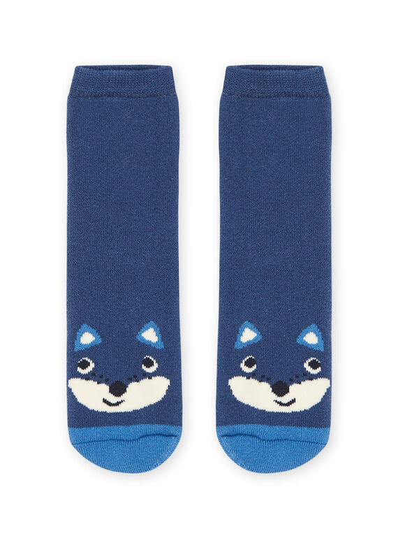 Socks with wolf design PYUJOCHOB4 / 22WI10D5SOQ715