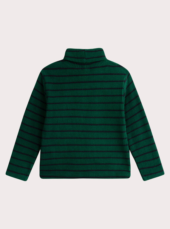 Green TURTLE NECK VOJOSOUP3 / 24W902K3SPLG626