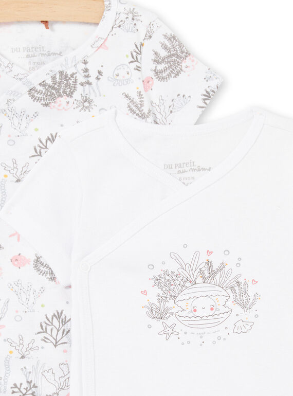 White BODY SUIT LOU2BOD2 / 21SF03I1BOD000