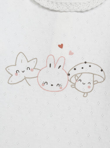 White BODYSUIT XOU2BOD1 / 25WF0361BOD000